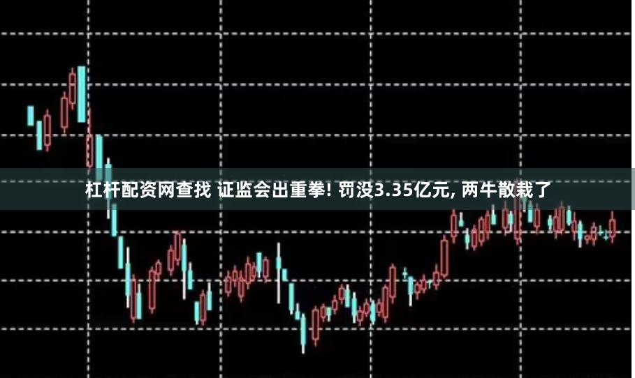 杠杆配资网查找 证监会出重拳! 罚没3.35亿元, 两牛散栽了